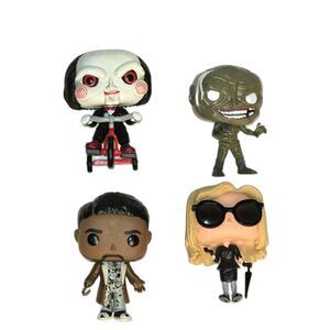 Funko Pop! Horror Figure Lot: Fiona Goode, Billy, Candyman, Jangly Man